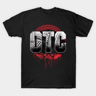 Roman OTC Reigns - Oil Paint Style T-Shirt